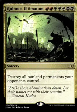 Ikoria: Lair of Behemoths #204 Ruinous Ultimatum - Image 1