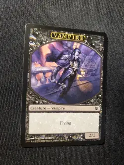 Vampire Token Innistrad (#5/12) NM Magic The Gathering MTG Tcg Black Flying - Image 2