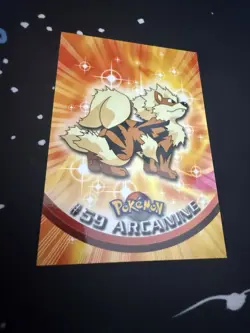 2000 Topps Chrome Pokemon TV Animation Edition Arcanine #59 - Image 2