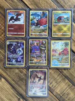 Pokemon Card Singles Lot Of 7 Vintage Cards - Image 1