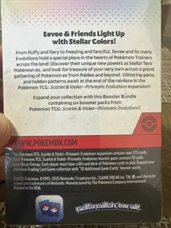 Pokemon TCG Prismatic Evolutions Booster Bundle - New Factory Sealed - Image 2