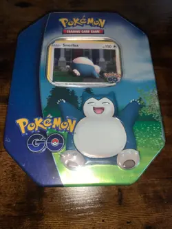 2022 Pokemon Go TCG Gift Tins SNORLAX Promos Factory Sealed 820650851520 - Image 1