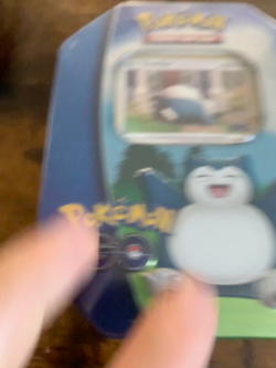 2022 Pokemon Go TCG Gift Tins SNORLAX Promos Factory Sealed 820650851520 - Image 2