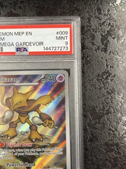 2025 POKEMON MEP EN ALAKAZAM MEG ETB-MEGA GARDEVOIR #009 💎 PSA 9 - Image 2