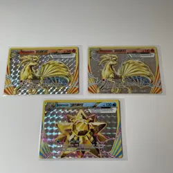 Lot Of 3 Pokemon TCG XY Evolutions Break Cards 1x Starmie 2x Ninetales 2016 Good 820650801556 - Image 1