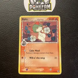 Ralts Delta Species 61/101 2006 EX Dragon Frontiers Pokemon Card Common - LP - Image 1