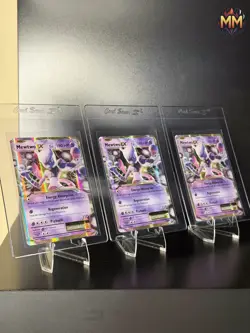 Mewtwo EX 52/108 Evolutions Holo Ultra Rare NM Pokemon TCG (x3) - Image 2