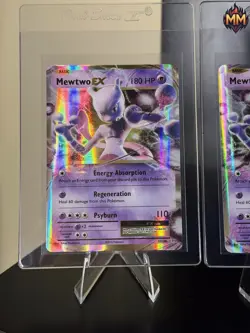 Mewtwo EX 52/108 Evolutions Holo Ultra Rare NM Pokemon TCG (x3) - Image 5