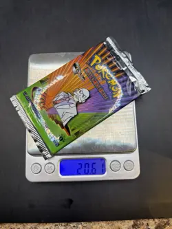 Pokemon TCG Gym Challenge 1st Edition Booster Pack Blaine Art Sealed 20.61g 742818062244 - Image 2