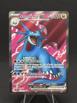 Pokemon TCG Salamence ex 177/159 Journey Together Full Art Holo - Image 1