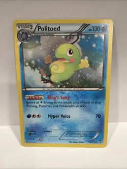 Pokemon TCG - Politoed - 18/111 - Alternate Holo - XY: Furious Fists [Near Mint] - Image 1