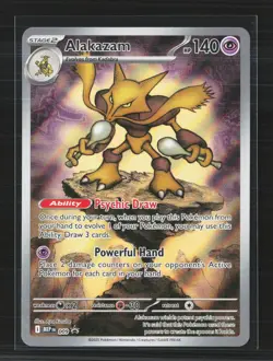 2025 Pokemon Promo Alakazam #009 - Image 1