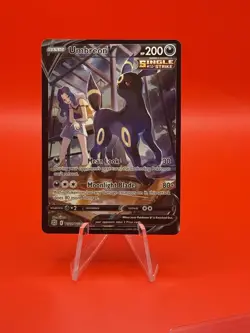 Pokemon TCG Umbreon V Ultra Rare Holo Full Art TG22/TG30 Brilliant Stars - Image 1