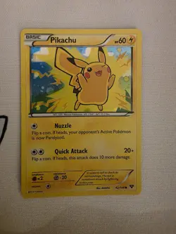 Pikachu Holo Limited Movie Promo #42/146 Pokemon XY NM - Image 1