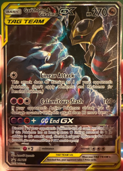 Pokemon TAG TEAM Garchomp & Giratina GX - SM193 - SM Promos (SMP) - Image 1