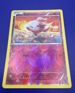 Pokemon Spritzee 84/122 Common Reverse Holo XY - BREAK Point MP - Image 2