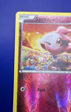 Pokemon Spritzee 84/122 Common Reverse Holo XY - BREAK Point MP - Image 3