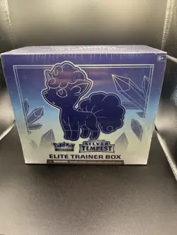Pokemon TCG: Sword & Shield SILVER TEMPEST Elite Trainer Box ETB NEW/Sealed - Image 1