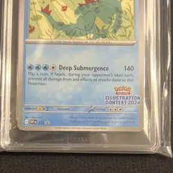 Pokemon Feraligatr Black Star Promo TAG 10 Scarlet & Violet Contest 213 - Image 3