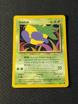 Oddish 68/111 - Pokemon Neo Genesis LP 1 - Image 1