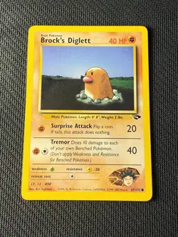 Brock’s Diglett 67/132 - Pokemon Gym Challenge LP 1 - Image 1