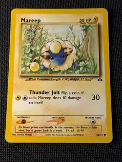 Mareep 58/75 - Pokemon Neo Discovery LP 1 - Image 1