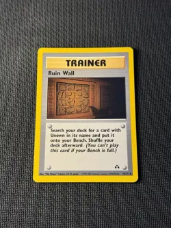 Ruin Wall 74/75 - Pokemon Neo Discovery LP 1 - Image 1