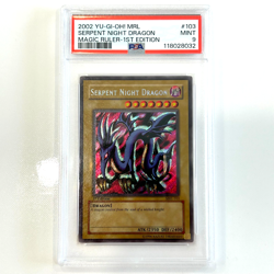 Yu-Gi-Oh! "Serpent Night Dragon" 1st Edition MRL-103 MINT PSA 9 - Image 2