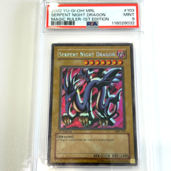 Yu-Gi-Oh! "Serpent Night Dragon" 1st Edition MRL-103 MINT PSA 9 - Image 3
