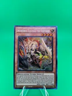 Yu-Gi-Oh! Incredible Ecclesia, The Virtuous MP22-EN188 Prismatic Secret Rare - Image 1