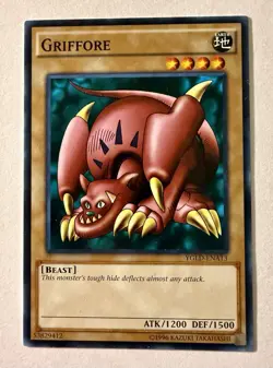 Yu-Gi-Oh Griffore YGLD-ENA13 Unlimited Common Lightly Played - Image 1