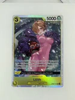 Lilith OP07-111 - One Piece TCG - SR Super Rare Foil NM Near-Mint English - Image 1