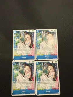 4X Kaya EB03-023 Extra Booster: One Piece Heroines Edition Regular PLAYSET - Image 1
