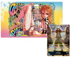 One Piece TCG Official Nami Playmat with Promo Limited Edition Vol.3 | English - Image 2