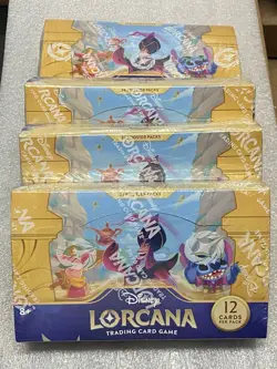 Disney Lorcana: Into the Inklands Booster Display Box Brand New Sealed (4) Total - Image 1