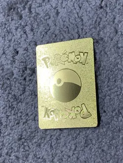 Charizard GX HP250 Wing Attack Gold Foil Fan Art Collector Card NM! - Image 3