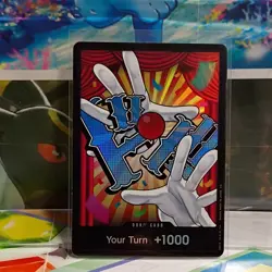 Bandai One Piece Card Game Don!! Card Holo Your Turn +1000 - Image 1