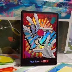 Bandai One Piece Card Game Don!! Card Holo Your Turn +1000 - Image 2