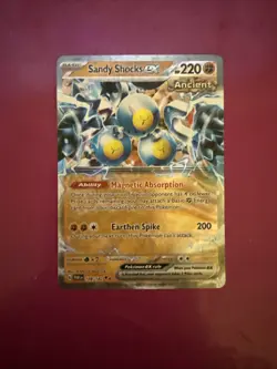 Sandy Shocks EX 108/182 Full Art NM/M Paradox Rift Pokemon Card - Image 1