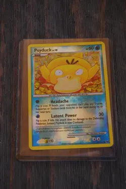 Psyduck Platinum Reverse Holo 2009 Pokemon Card 87/127 - LP - Image 1