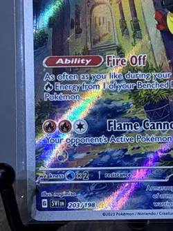 Pokemon TCG Armarouge Scarlet & Violet Base Set Holo Illustration Rare Card - Image 4