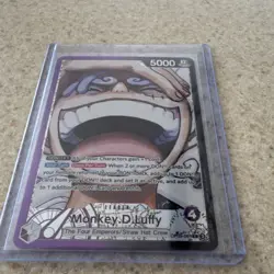 One Piece Card Game Monkey.D.Luffy Leader Alt Art OP09-061 - Image 1