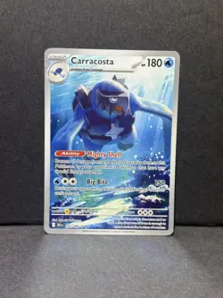 Pokemon TCG Carracosta Illustration Rare Black Bolt Near Mint Holo Card 107/086 - Image 1