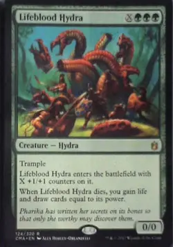 Lifeblood Hydra - Commander Anthology: #124, Magic: The Gathering Nm C252 - Image 1