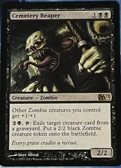 Cemetery Reaper - Magic 2012 - MTG Magic - NM - Rare - Image 1