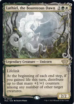 Lathiel, the Bounteous Dawn - Multiverse Legends MUL - Magic MTG NM - Image 1