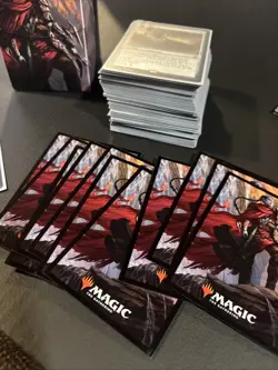 Zendikar Rising - Sneak Attack Commander Deck Opened Matching DeckBox & Sleeves - Image 2
