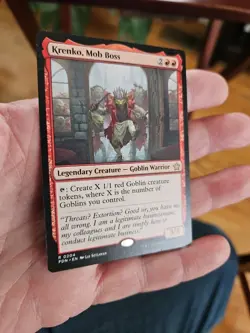 Krenko, Mob Boss Foundations Regular 204 NM - Image 1
