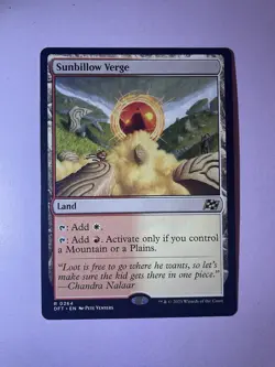 Sunbillow Verge Aetherdrift Regular - Image 1