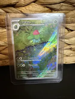 Pokemon Ivysaur 167/165 Sv: Scarlet & Violet 151 Illustration Rare Holo Stage 1 - Image 1